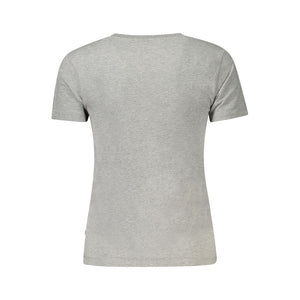 Graue Baumwolloberteile und T-Shirts
