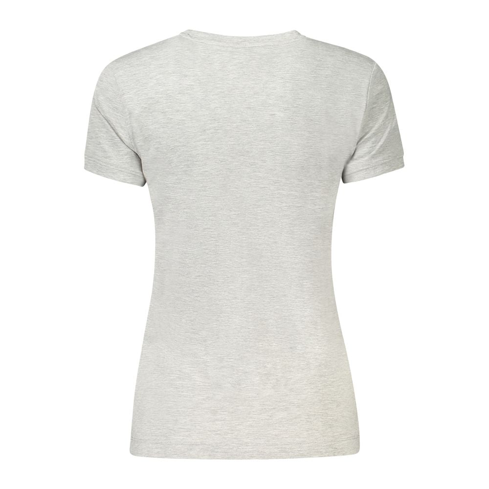 Graue Baumwolloberteile und T-Shirts
