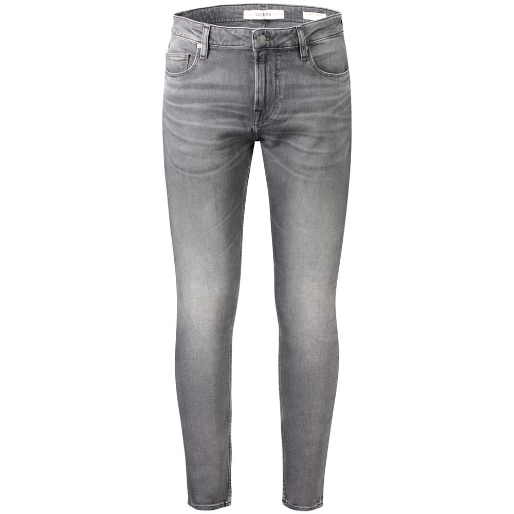Graue Jeans und Hose aus Baumwolle
