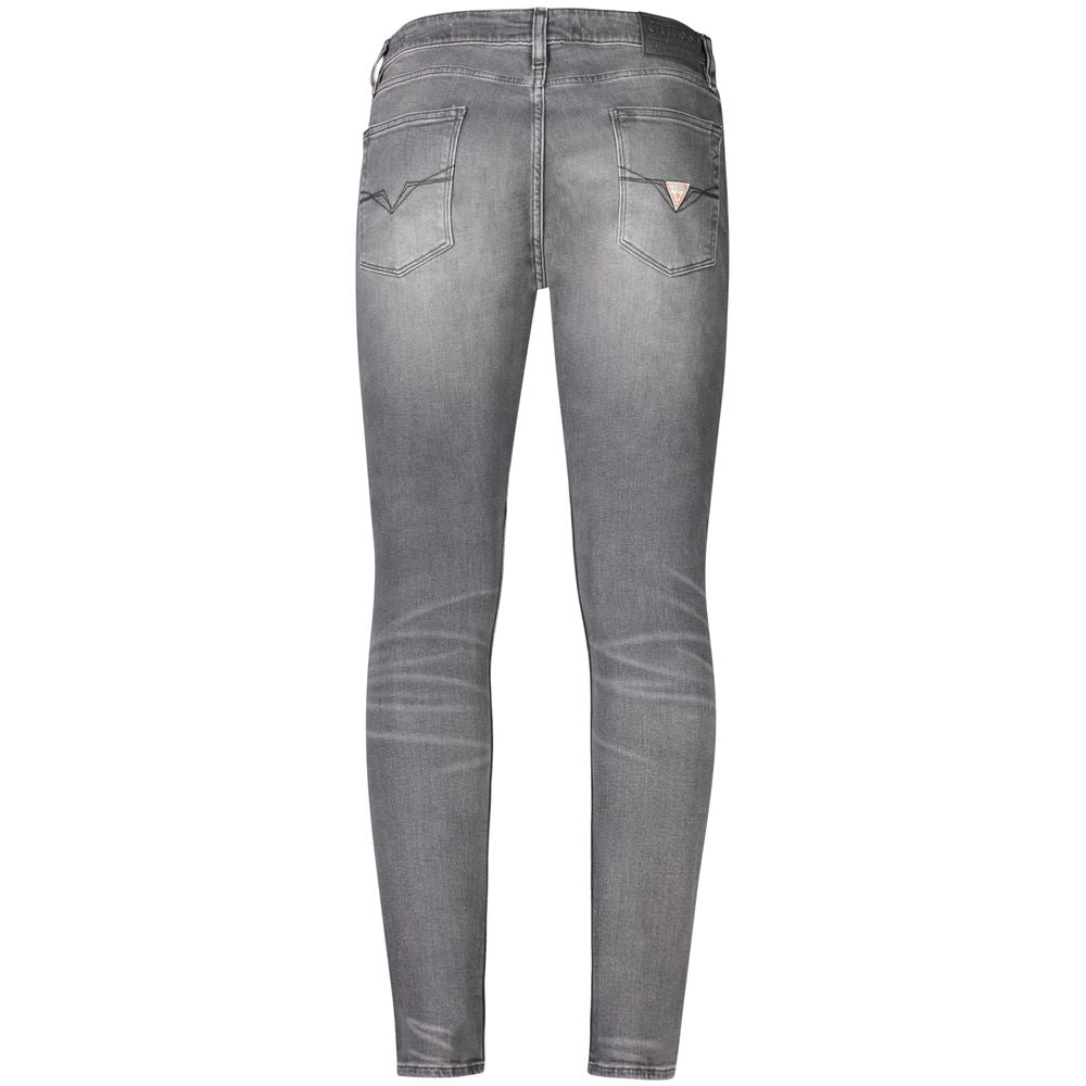 Graue Jeans und Hose aus Baumwolle