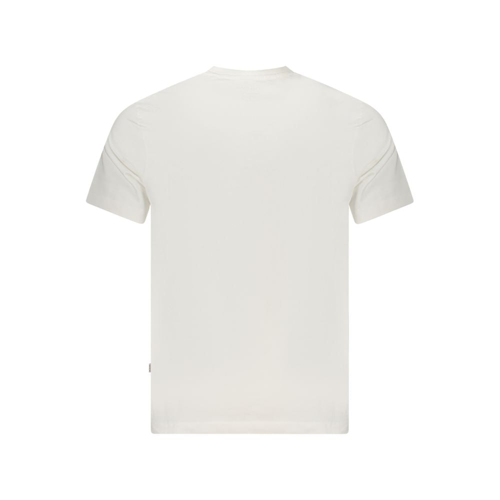 Weißes Baumwoll-T-Shirt