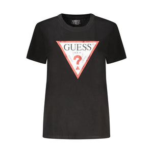 Black Cotton Tops & T-Shirt
