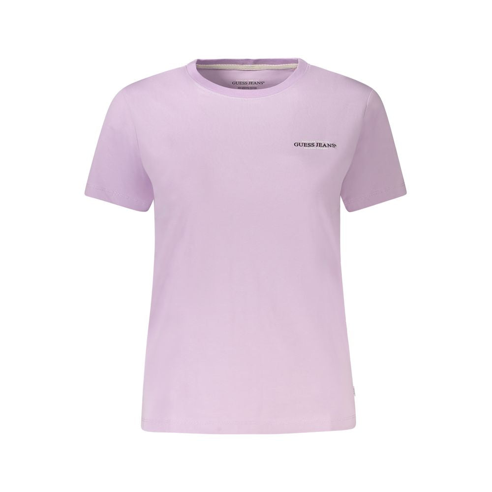 Lila Baumwolloberteile und T-Shirts