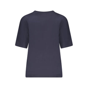 Blue Cotton Tops & T-Shirt