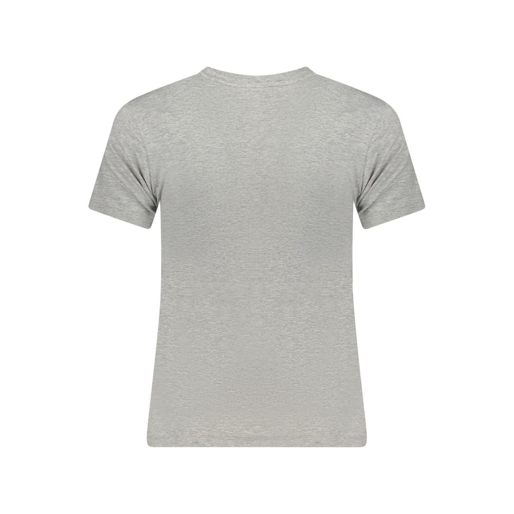 Graue Baumwolloberteile und T-Shirts