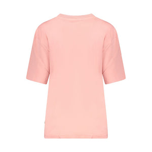 Pink Cotton Tops & T-Shirt