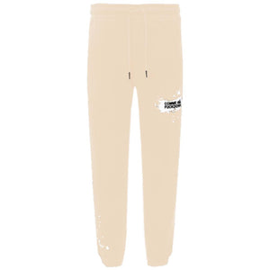 Beige Cotton Jeans & Pant