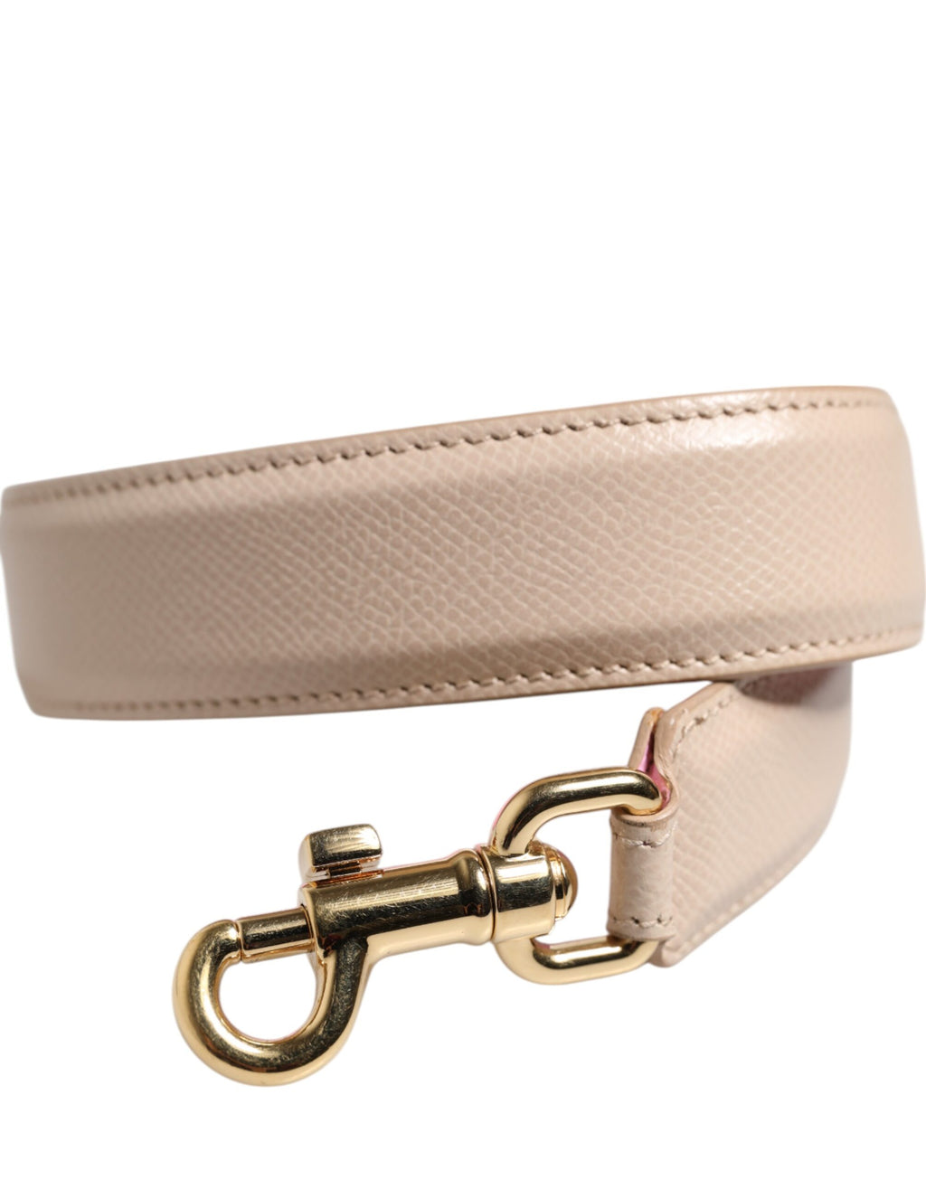 Beige Rosa Leder Handtasche Zubehör Schultergurt