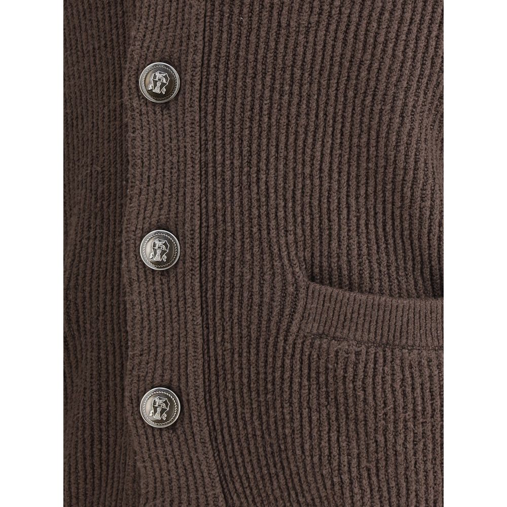 Gerippter Cardigan