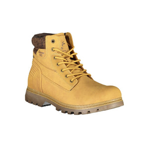Gelber Polyesterstiefel