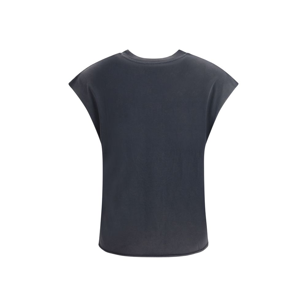 T-Shirt mit Totenkopf-Strass