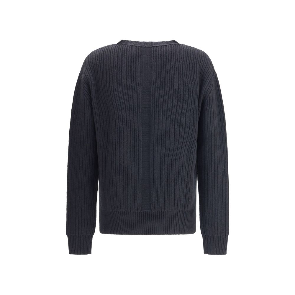 Rippenpullover