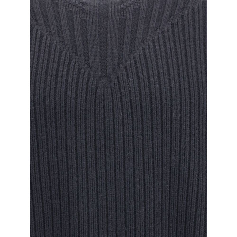 Rippenpullover
