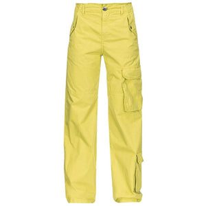 Green Cotton Jeans & Pant
