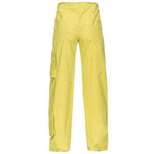 Green Cotton Jeans & Pant
