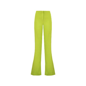 Green Polyester Jeans & Pant