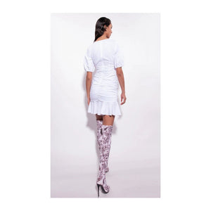 White Cotton Dress