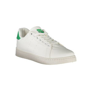 Weiße Polyester Herren Sneaker