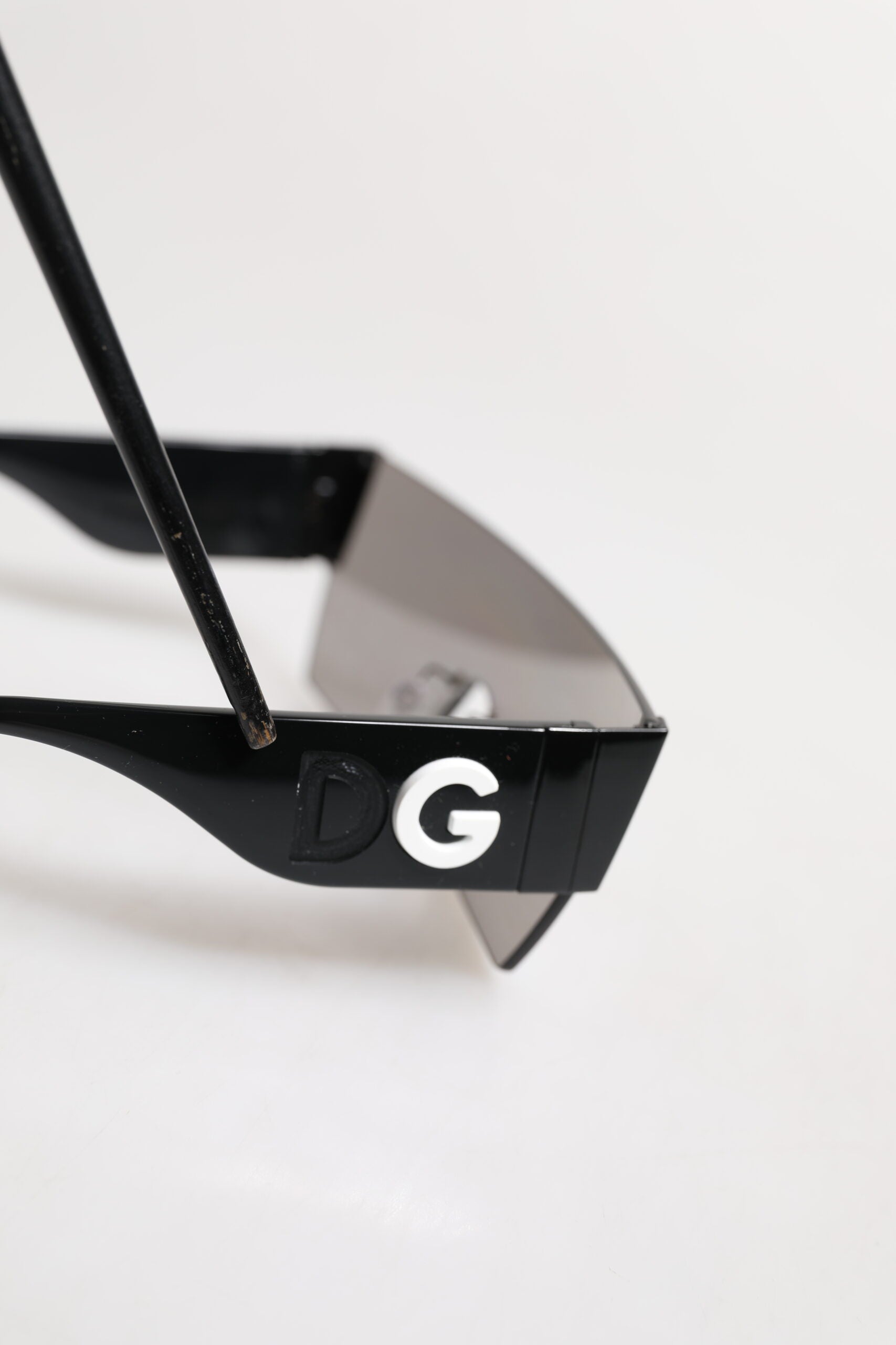 Dolce & Gabbana Black Metal Frame DNA Graffiti DG2233 Eyewear Sunglasses