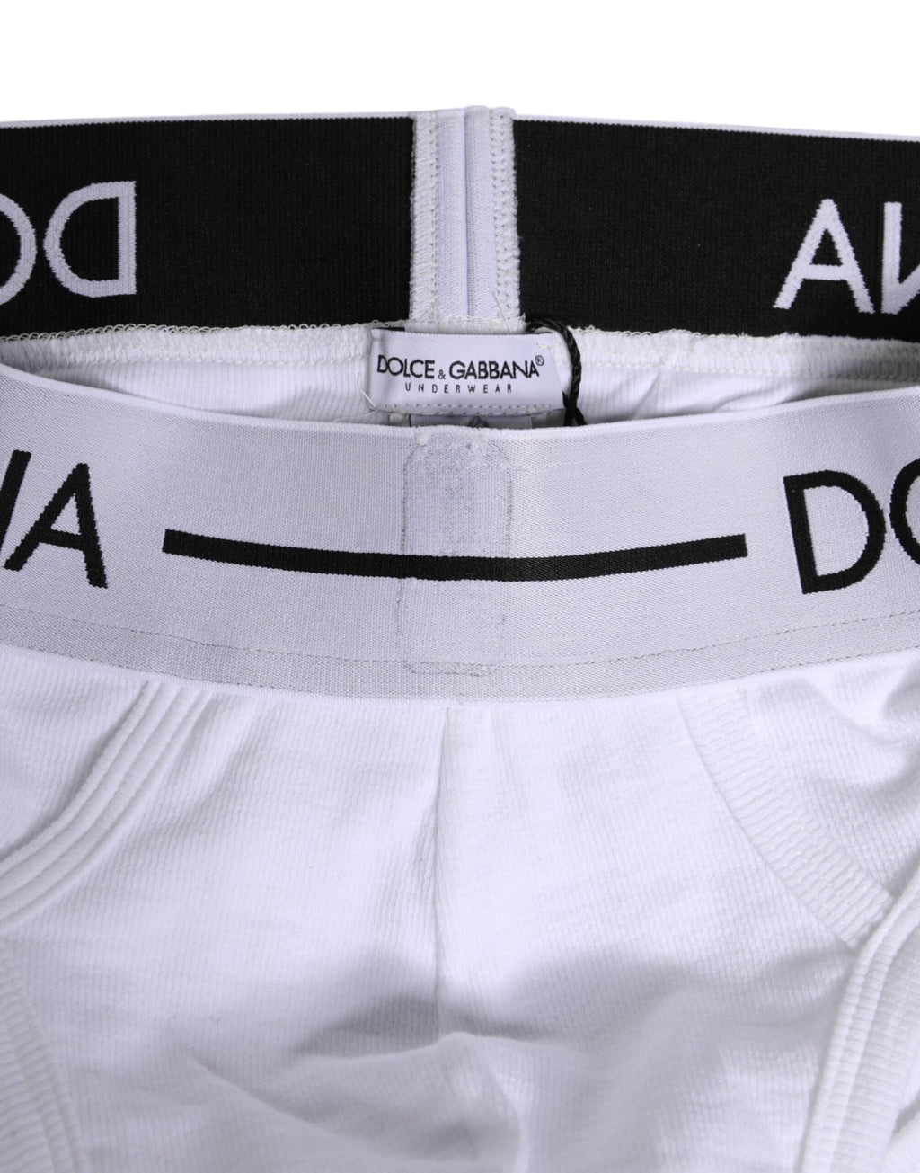 White Cotton Stretch Regular Brief Underwear