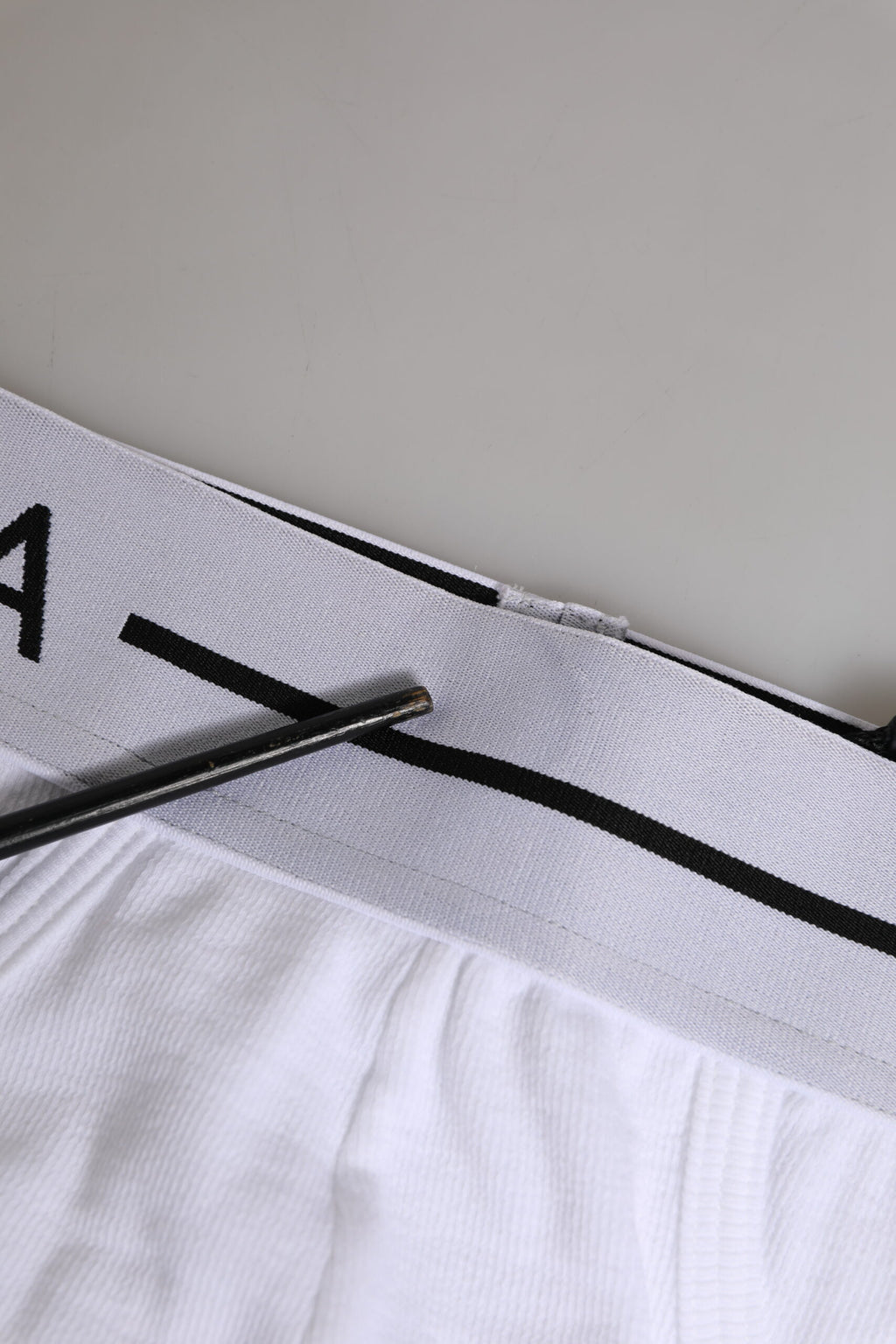 White Cotton Stretch Regular Brief Underwear