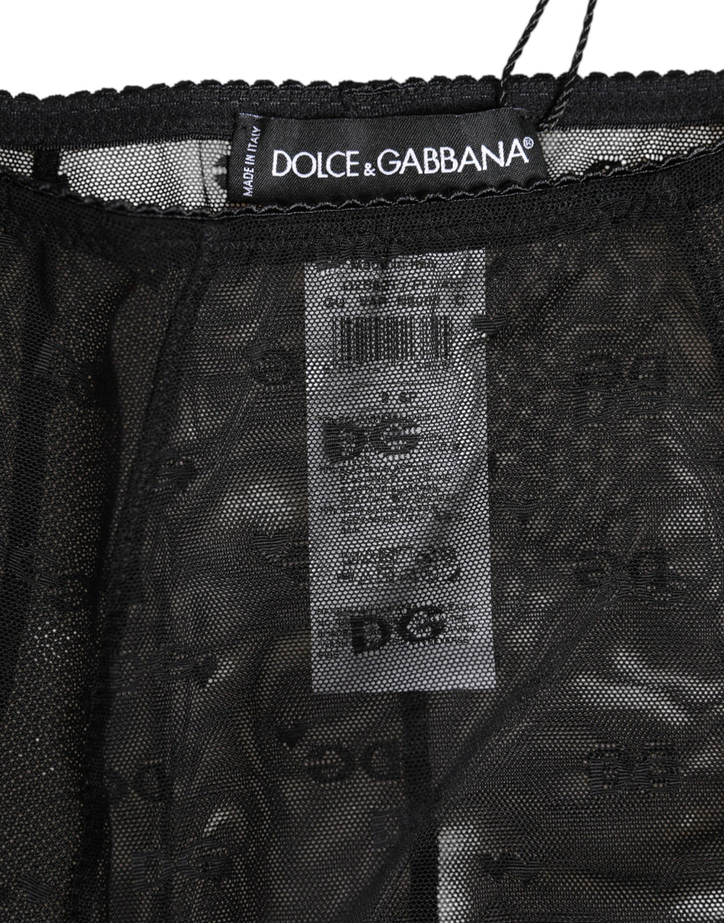 Black Logo Girdle High Waisted Panty Underwear