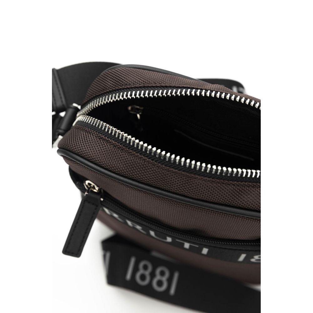 Braune Umhängetasche aus Leder für Damen