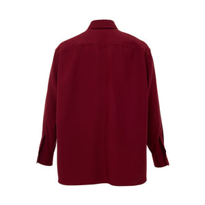 Bordeaux Wool Shirt