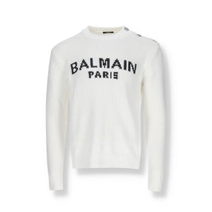 Cotton Logo Sweater