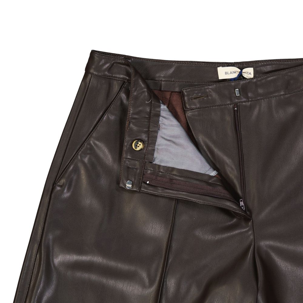Faux Leather Shorts