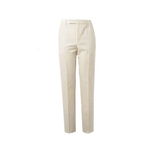 Wool Striped Pants