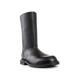 Leather Frame Boots