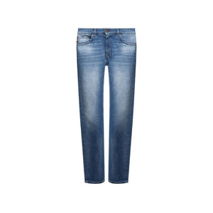 Cotton Logo Denim Jeans