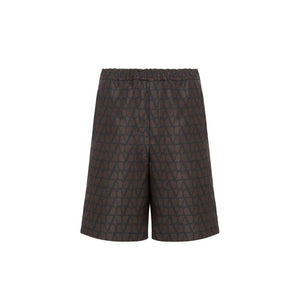 Logo Silk Shorts