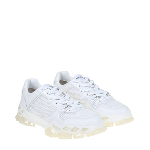 Diamond Leather Sneakers