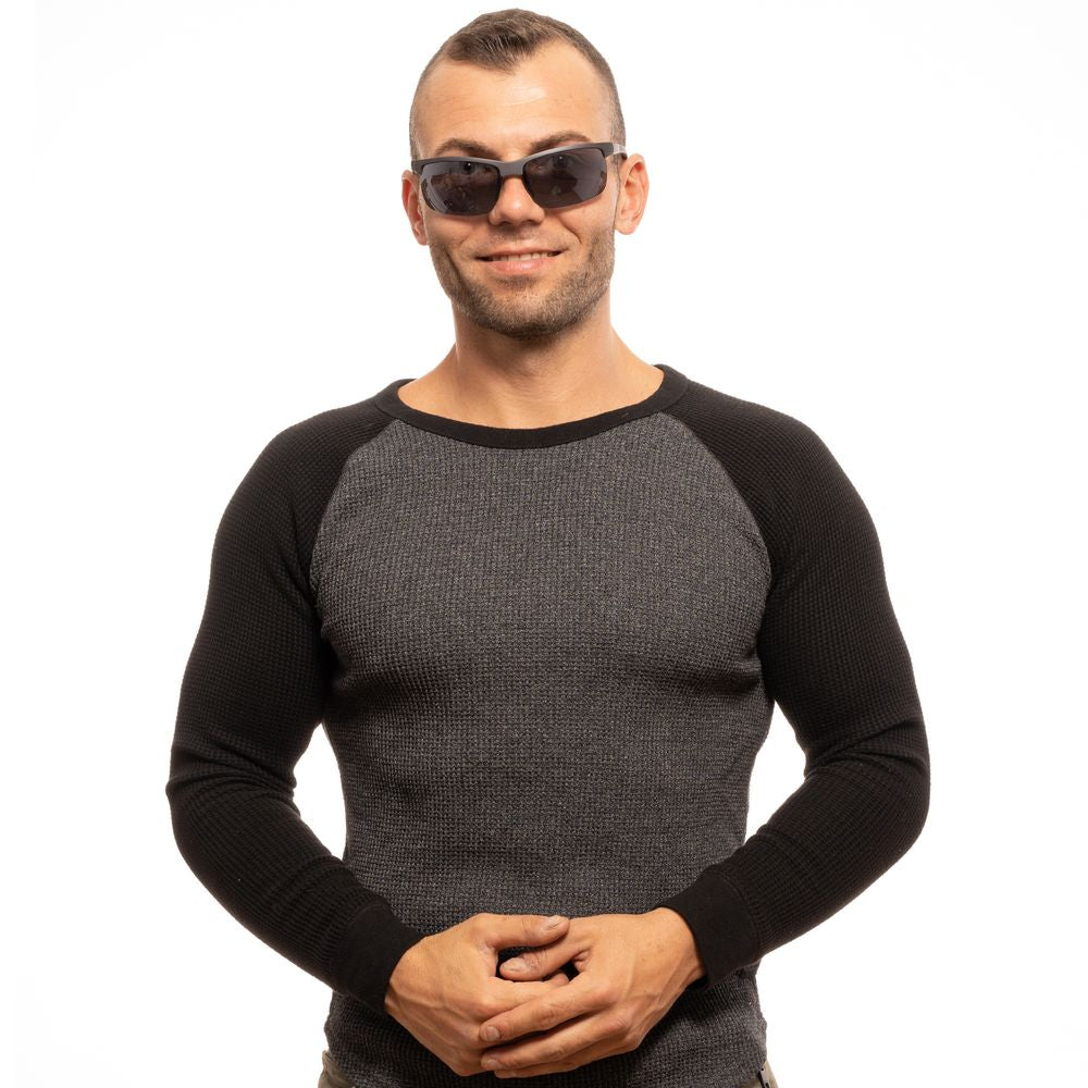 Schwarze Herren Sonnenbrille