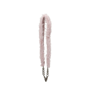 Pink Fur Shoulder Bags