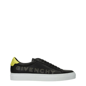 Black Leather Low Tops