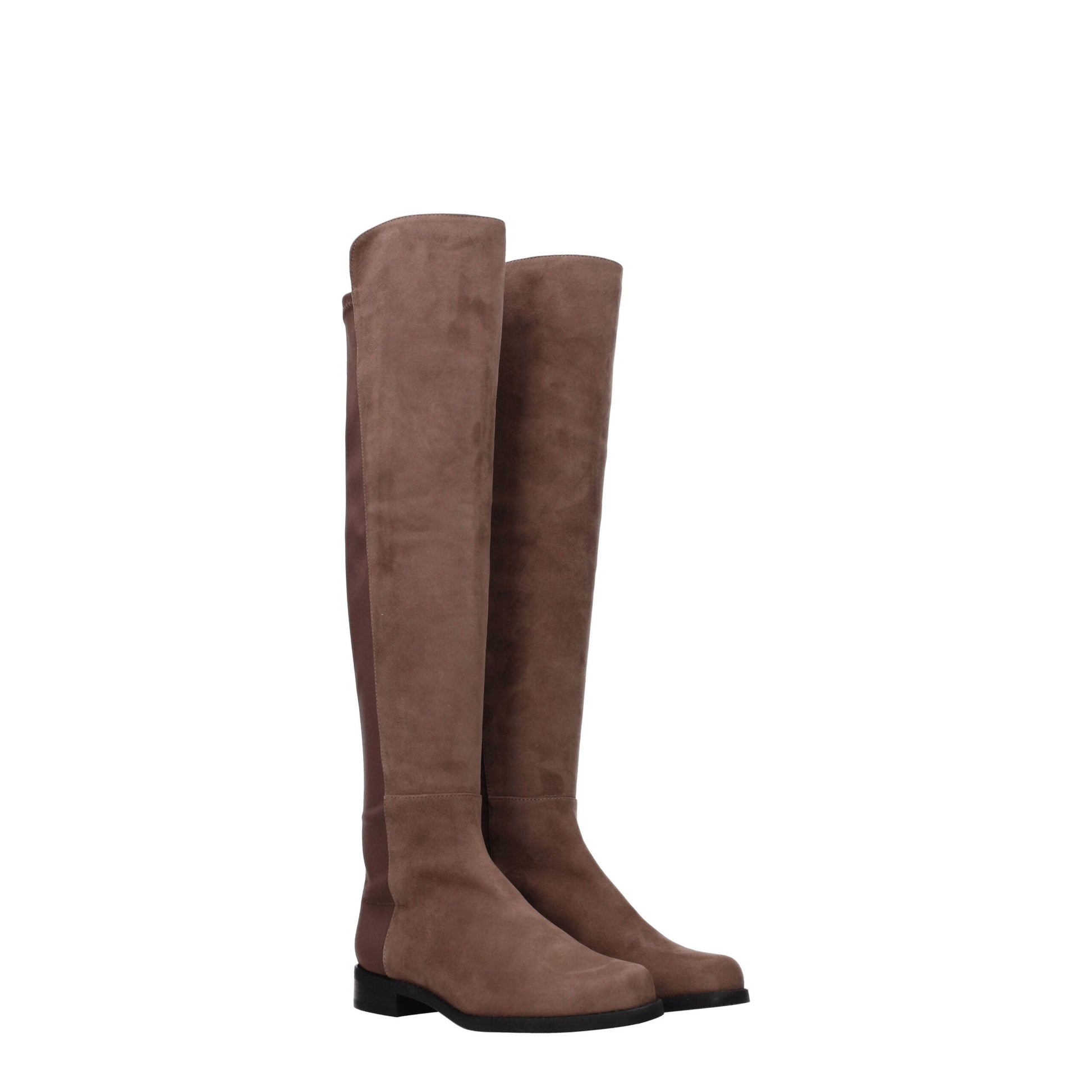 Brown Leather Over The Knee