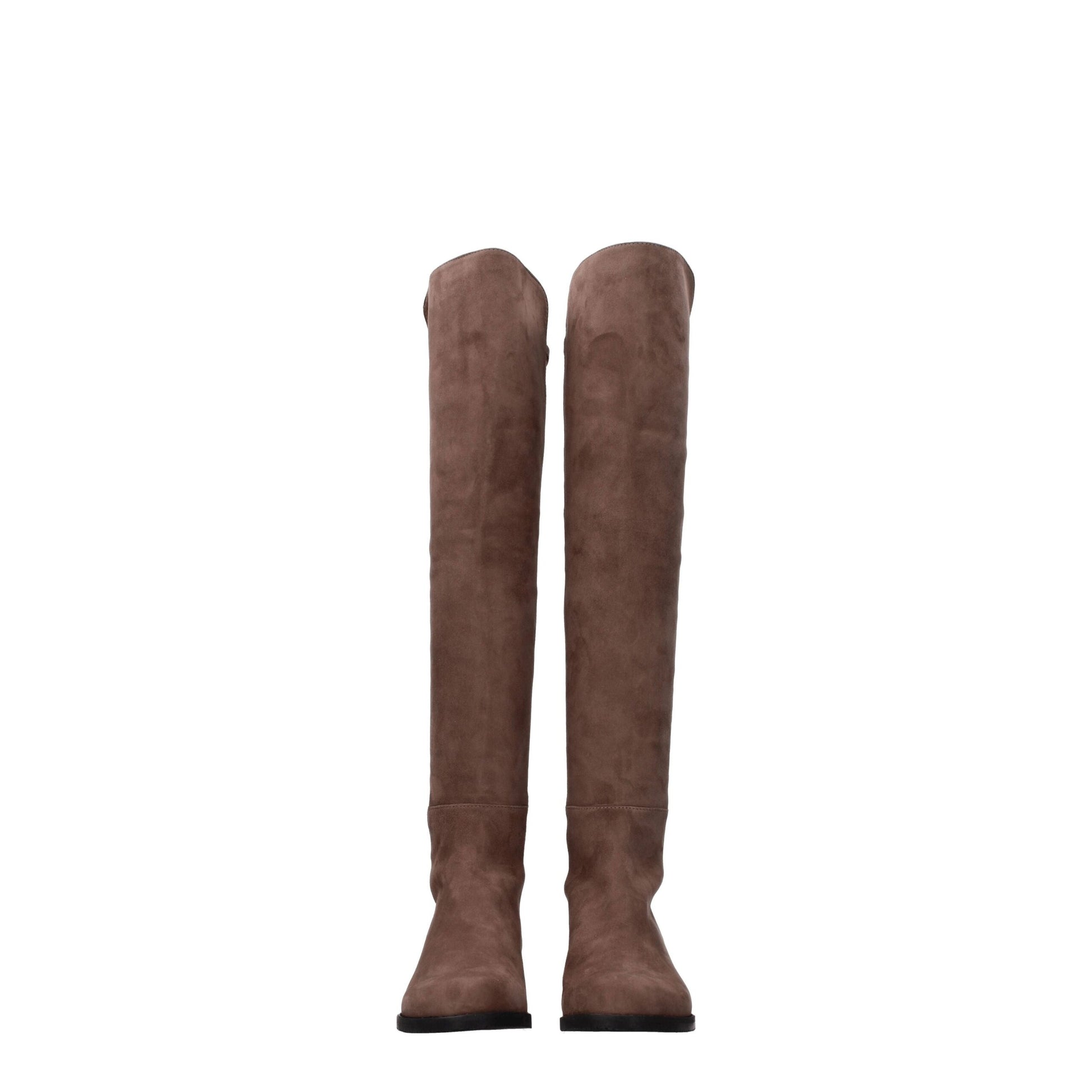 Brown Leather Over The Knee
