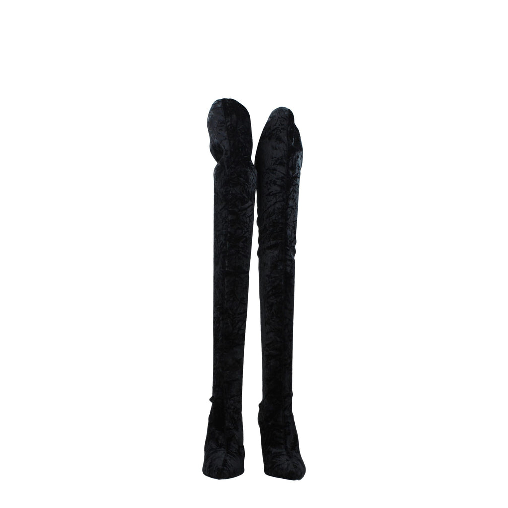 Black Velvet Over The Knee