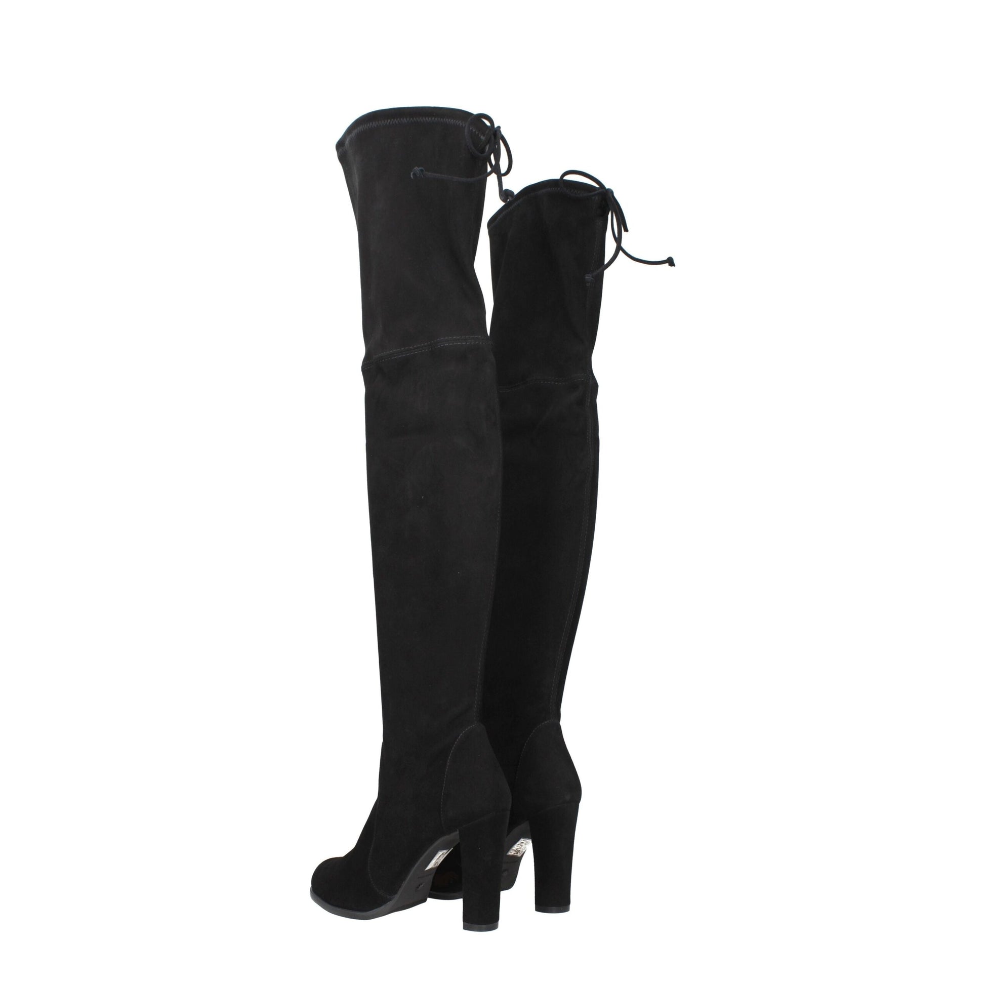 Black Leather Over The Knee