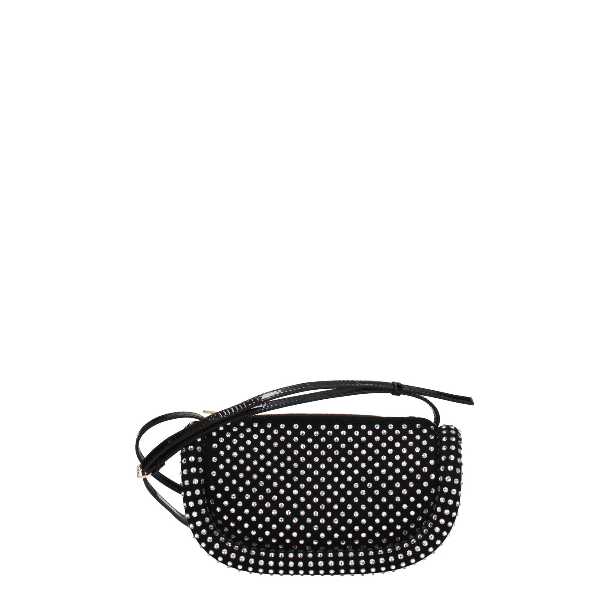 Black Leather Crossbody Bags