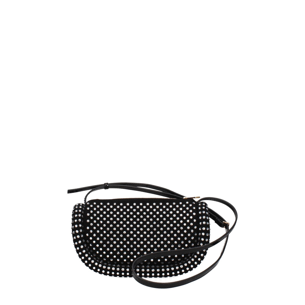Black Leather Crossbody Bags