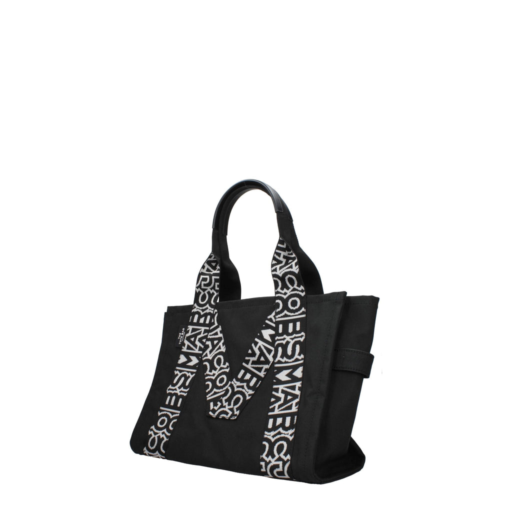 Black Fabric Shoulder Bags