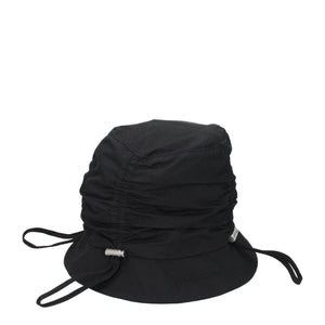 Black Cotton Bucket Hats