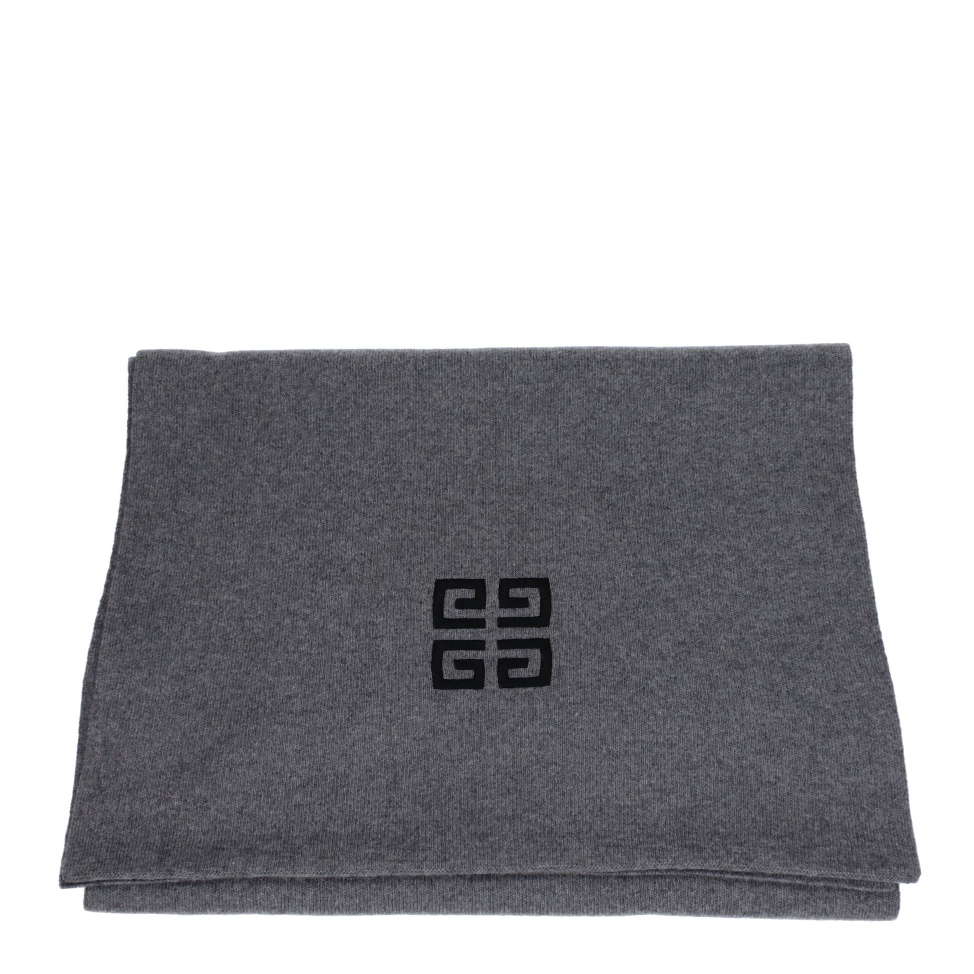 Givenchy Gray Wool Scarf