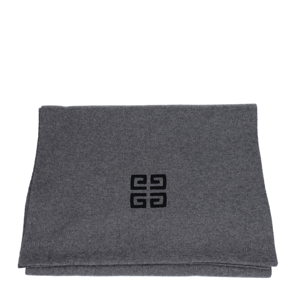 Gray Wool Scarves