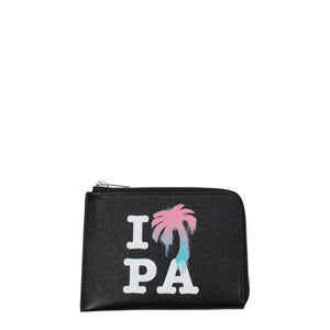 Black Leather Cardholders