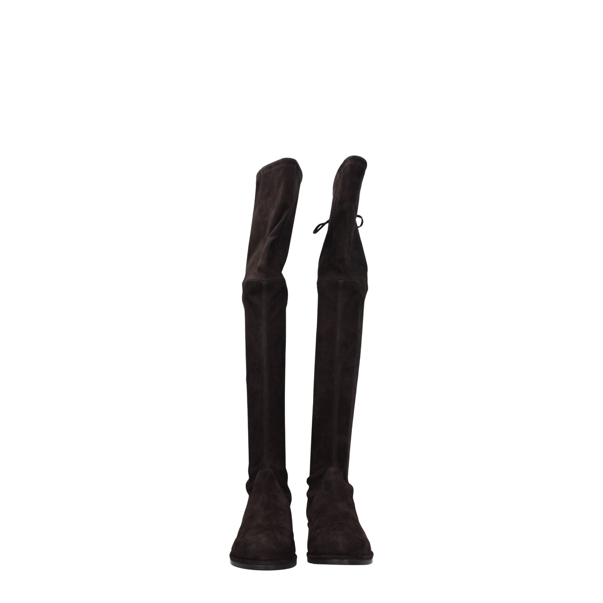Brown Leather Over The Knee